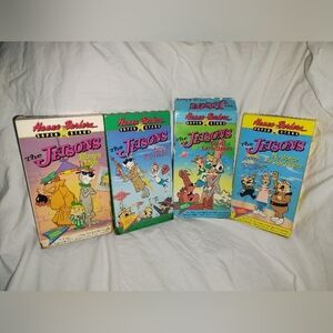 Vintage The Jetsons VHS Cassette Tape Cartoons Kids 1990s 90s Children Family